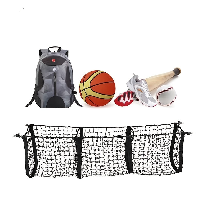 Universal 3 Pocket Storage Net for Trucks & SUVs