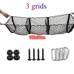 Universal 3 Pocket Storage Net for Trucks & SUVs