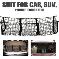 Universal 3 Pocket Storage Net for Trucks & SUVs