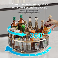 1pc Rotating Spice Spinner Spice Rack Organizer
