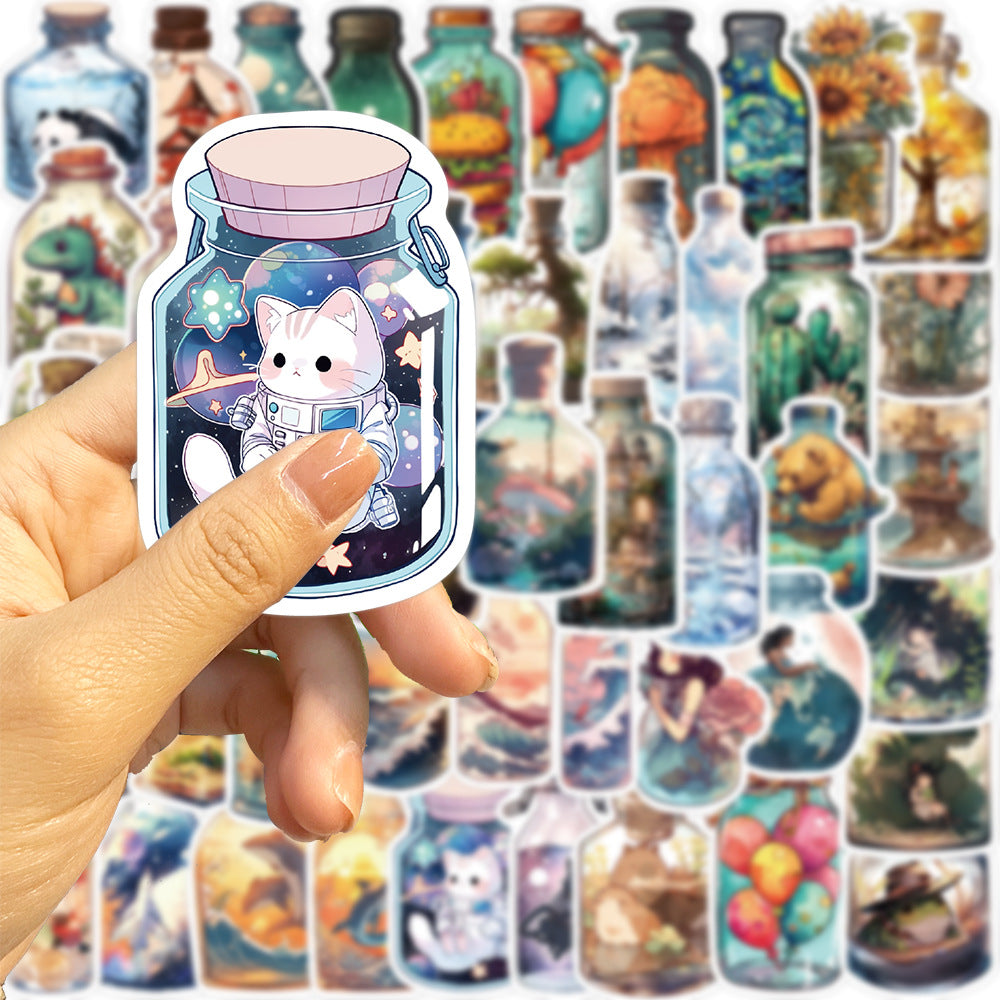 50pcs Learning Stickers For Student DIY Party Outdoor Play Stickers