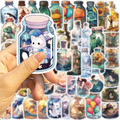50pcs Learning Stickers For Student DIY Party Outdoor Play Stickers