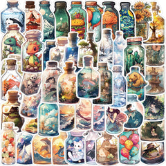50pcs Learning Stickers For Student DIY Party Outdoor Play Stickers