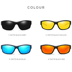 Men's Polarized Night Vision Sunglasses with Case