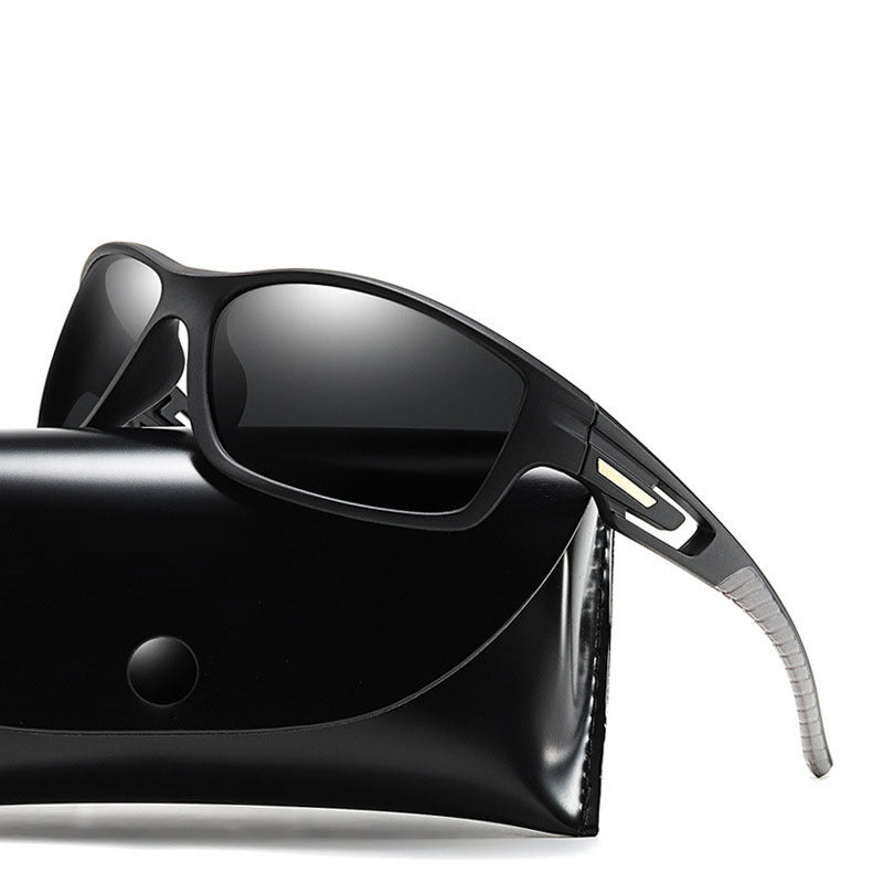 Men's Polarized Night Vision Sunglasses with Case
