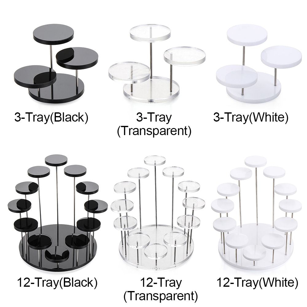 Acrylic Jewelry Organizer Display Rack Showcase
