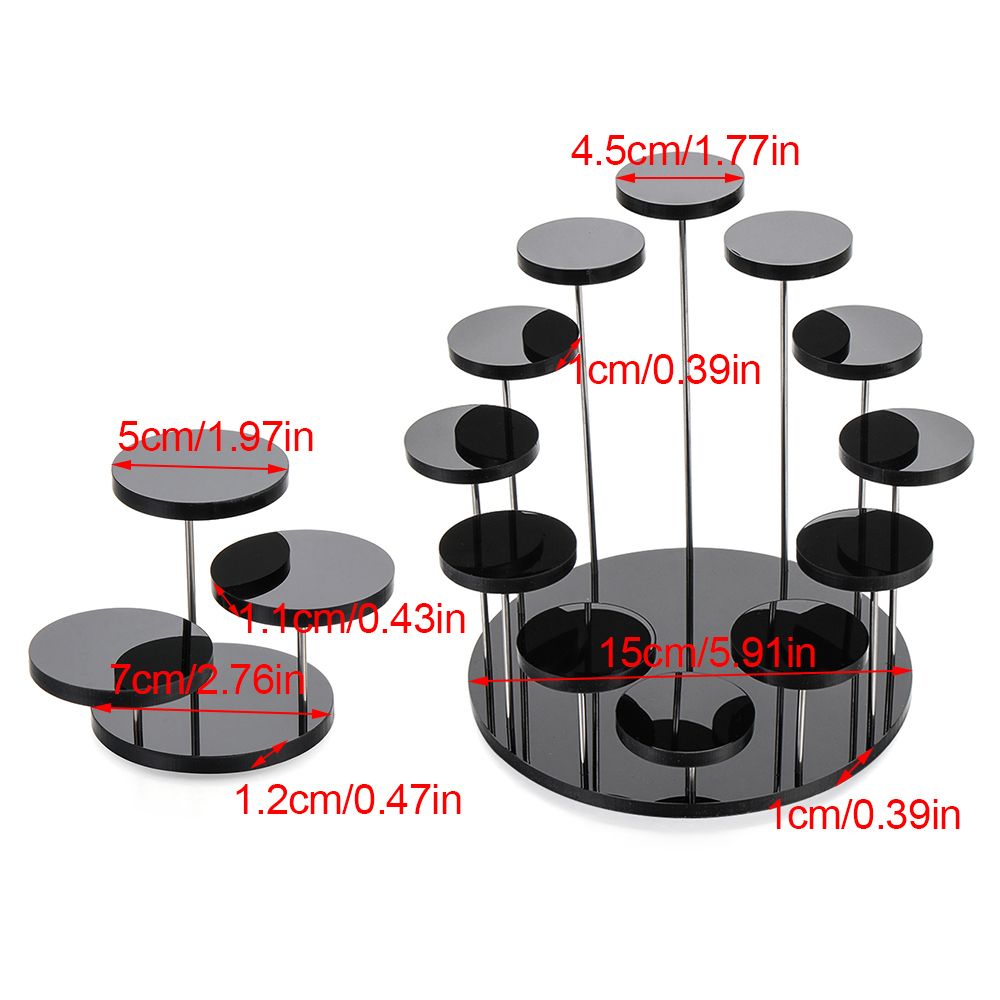 Acrylic Jewelry Organizer Display Rack Showcase