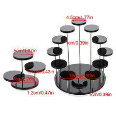Acrylic Jewelry Organizer Display Rack Showcase