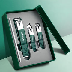 Stainless Steel Nail Clippers and File Set for Perfect Nails