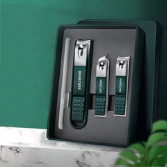 Stainless Steel Nail Clippers and File Set for Perfect Nails