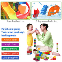 Marble Maze with Funnel Slide Blocks - Perfect Gift for Kids
