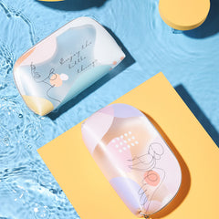 Figure Graphic Makeup Bag Portable Adorable Toiletry Bag For Girls And Women