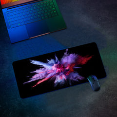 Abstract Painting Mouse Pad with Cup Pad