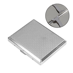 18pcs Printed Metal Cigarette Case Anti Pressure Storage Box For Men