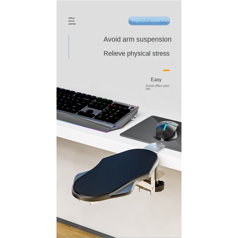 Ergonomic Wrist and Arm Support for Computer Desk