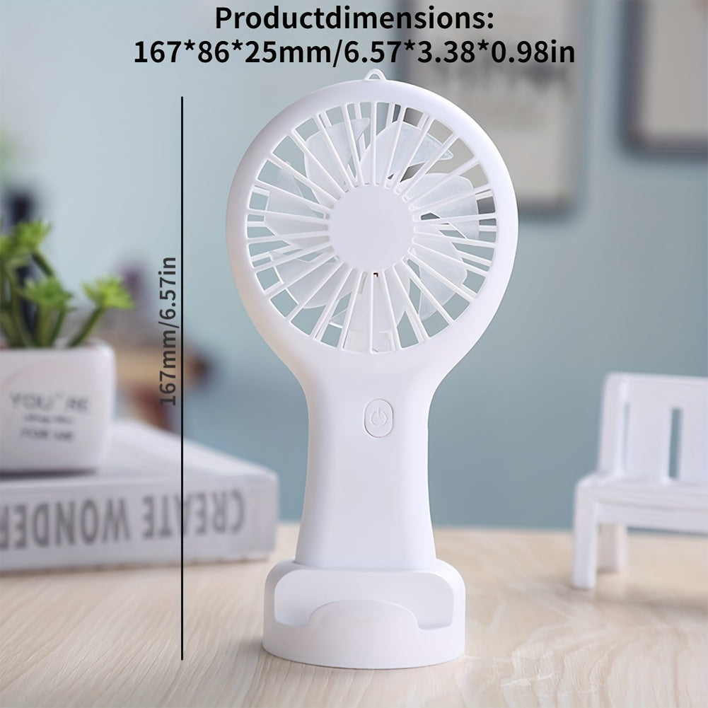 USB Mini Portable Handheld Fan Quiet Operation