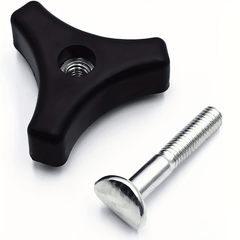 Triangular Knob Nuts & Bolts for Lawn Mower Handle Parts
