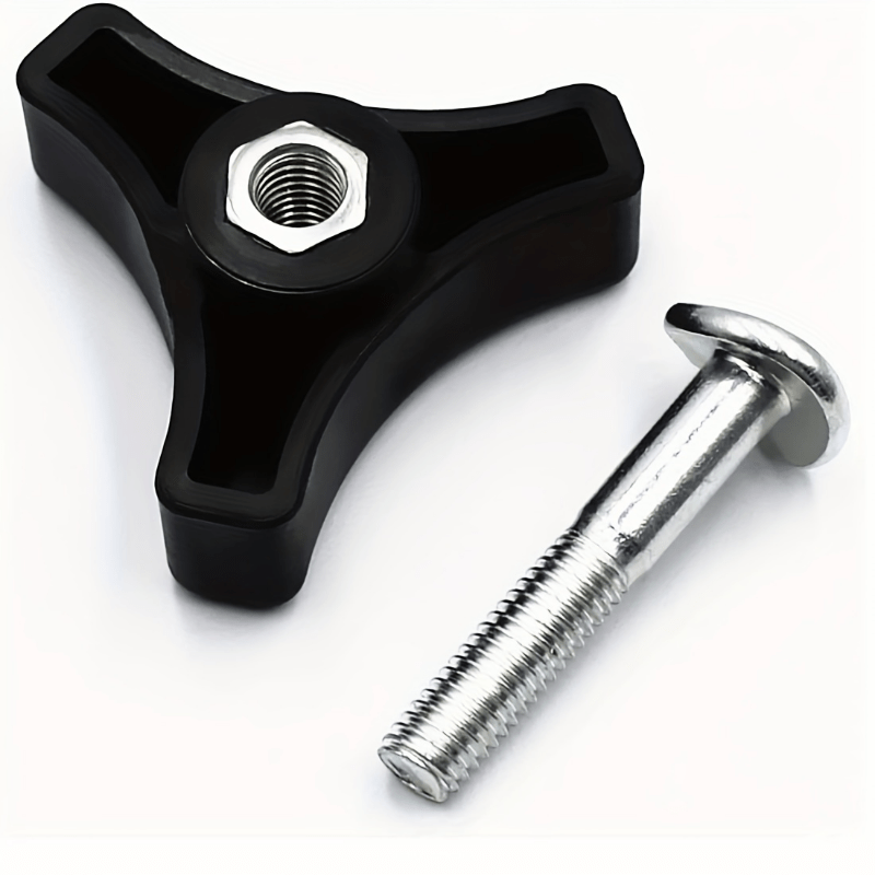Triangular Knob Nuts & Bolts for Lawn Mower Handle Parts