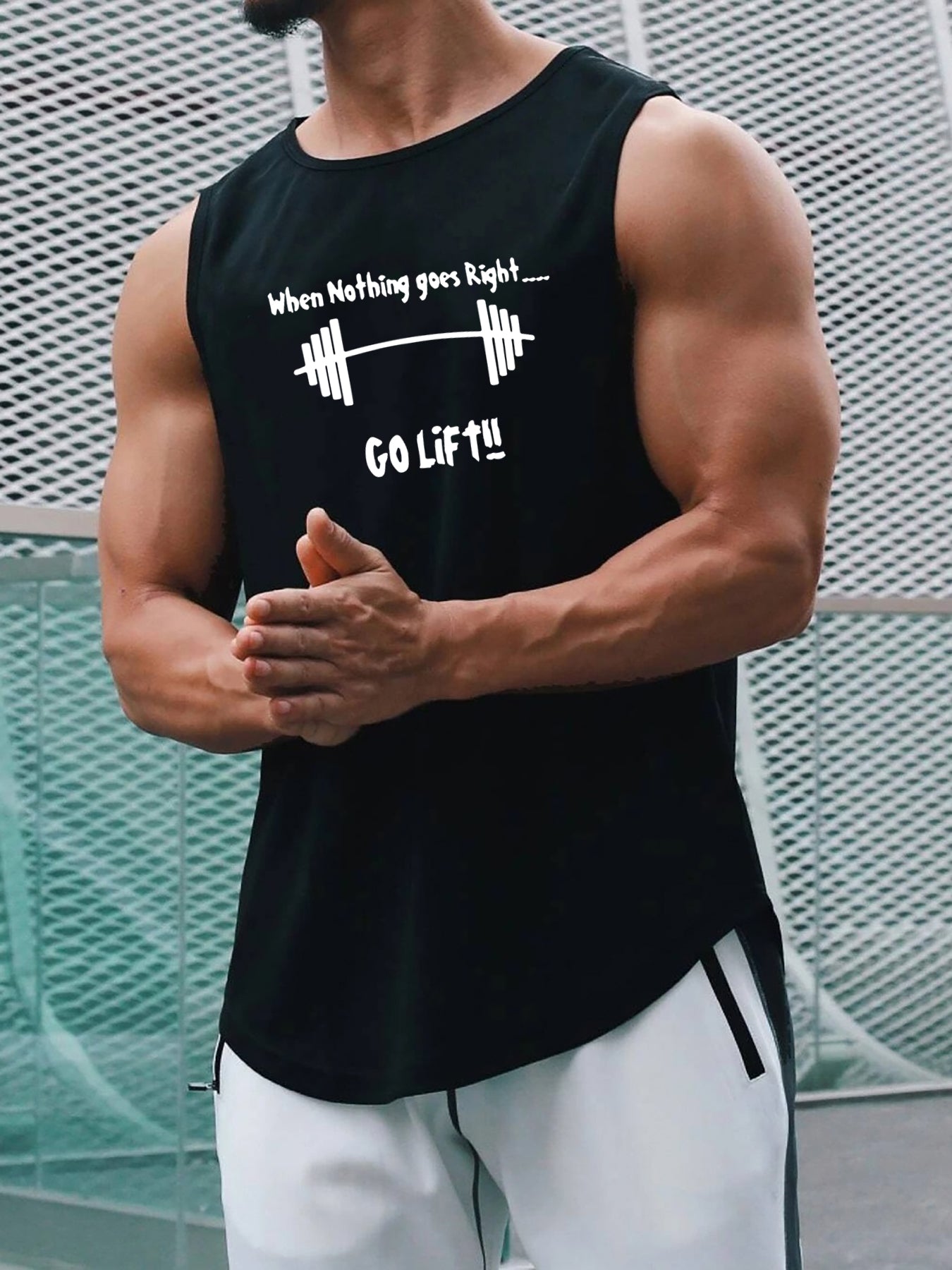 Men's Quick Dry Sleeveless Active Tank Top