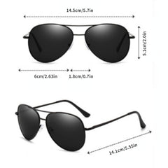 Polarized Sunglasses Men's Driving Glasses with Case