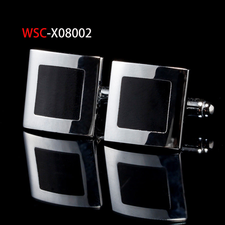 Copper Tie Clip and Cufflinks Set for Men
