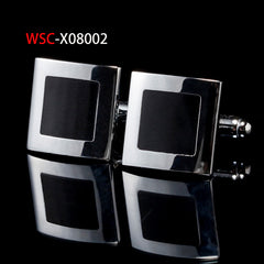 Copper Tie Clip and Cufflinks Set for Men