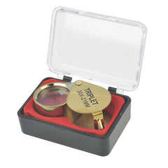 30x Magnifying Glass Full Metal Jewelry Mirror 30x21mm