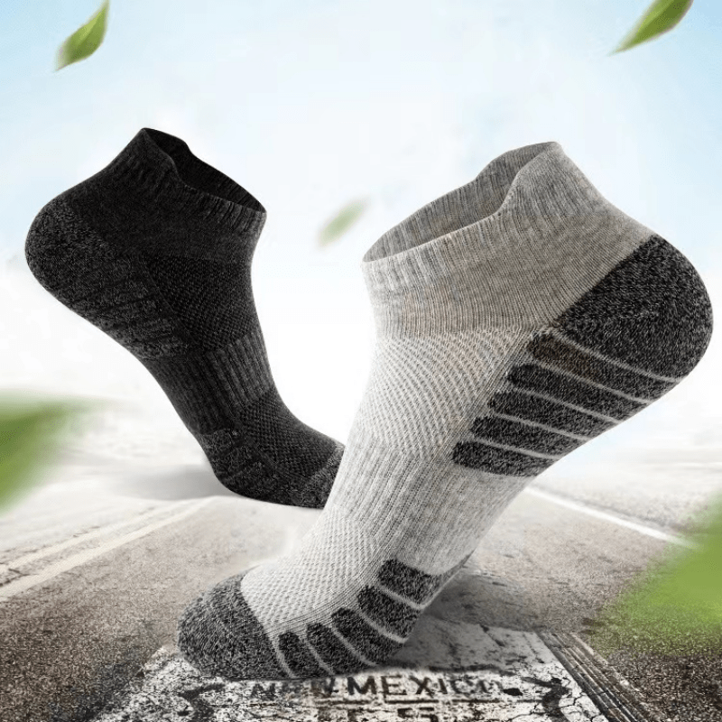 5 Pairs Thin Mesh Sports Socks Breathable Short Socks