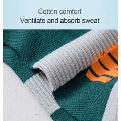 5 Pairs Cotton Socks for Outdoor Fitness, Sweat Absorption, Odor Prevention