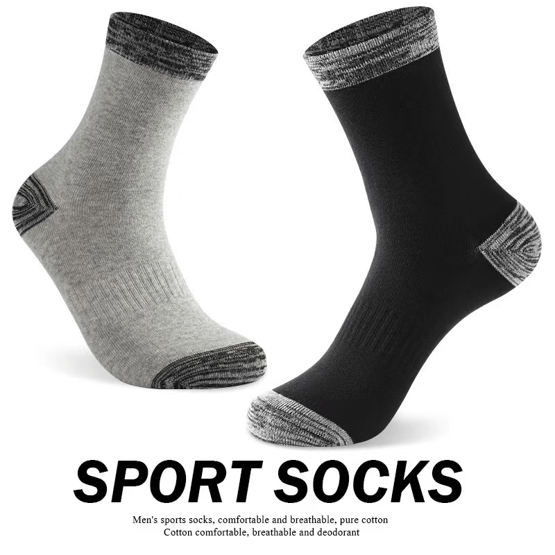 Men's Sports Socks for Running Cycling Basketball