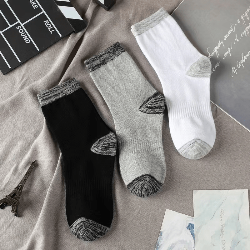 Men's Sports Socks for Running Cycling Basketball