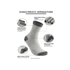 Men's Sports Socks for Running Cycling Basketball