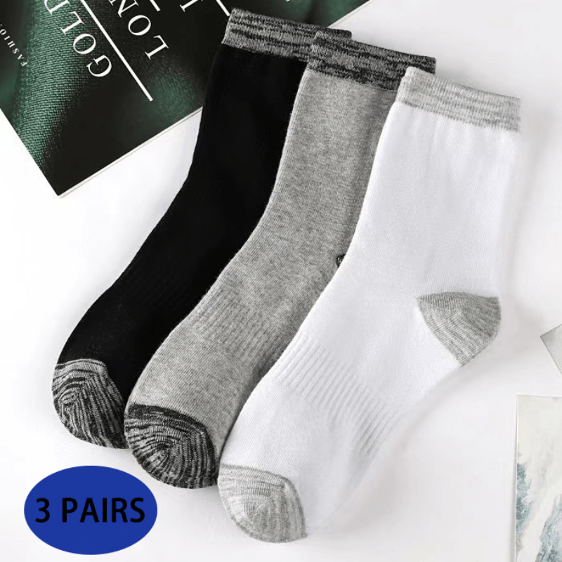 Men's Sports Socks for Running Cycling Basketball