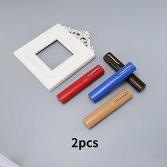 2pcs Random Pen Pattern Glasses Case Protective Eyewear Container