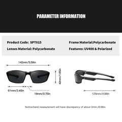 RoyalHot Men Polarized Sports Sunglasses for Traveling Outdoor Activities