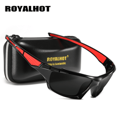 RoyalHot Men's Polarized Sunglasses Retro UV Protection For Cycling