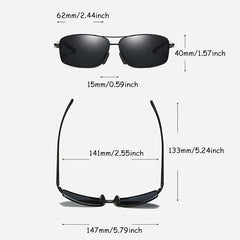 Men's Sports Polarized Sunglasses UV Protection With Case