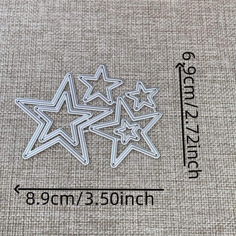 Lots Of Stars Metal Cutting Dies Stencils DIY Scrapbooking Handcraft Die Mold
