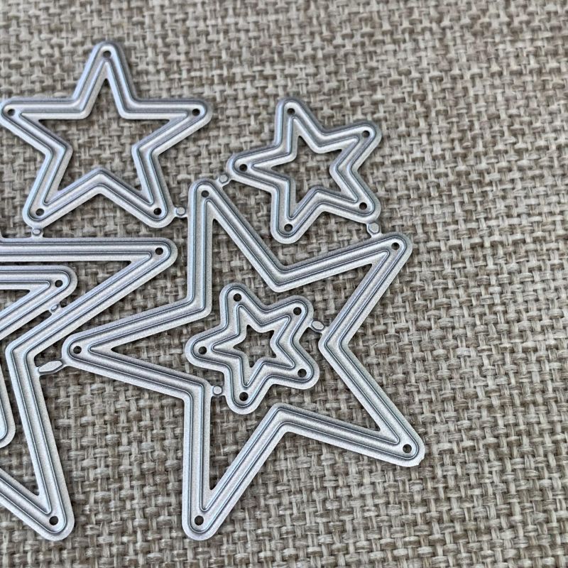 Lots Of Stars Metal Cutting Dies Stencils DIY Scrapbooking Handcraft Die Mold