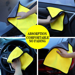 2PCS Car Wash Glove Anti-scratch Detailing Brush