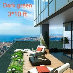 50pcs Balcony Privacy Screen Cover Fence Net Shield Porch Deck Backyard Patio