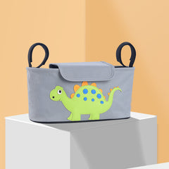 Cartoon Baby Stroller Storage Bag for Diapers & Bottles