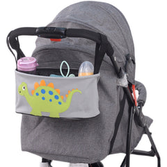 Cartoon Baby Stroller Storage Bag for Diapers & Bottles