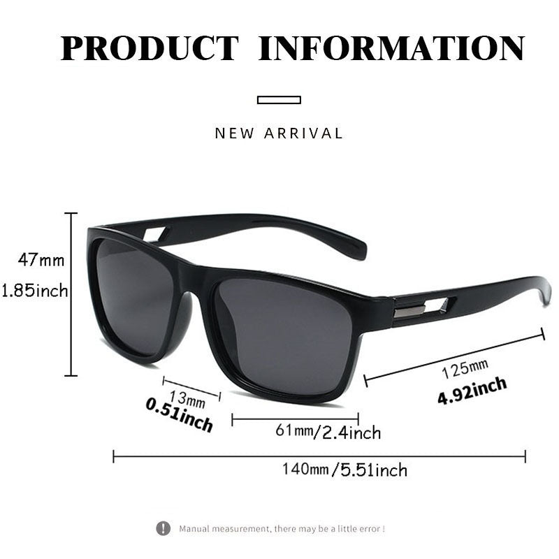 Men's Polarized Sunglasses UV Protection with Case