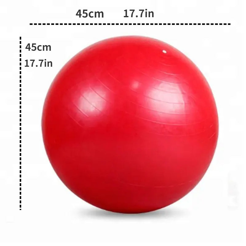 17in Yoga Fitness Massage Ball for Sports Pilates & Exercise Training