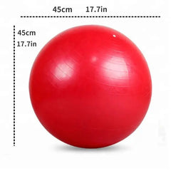 17in Yoga Fitness Massage Ball for Sports Pilates & Exercise Training