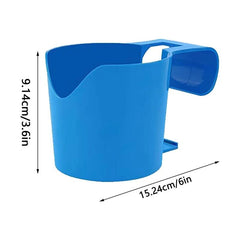 4pcs Pool Drinks Holder Cup Rack Storage Shelf for Swimming Pool, Beach, Party
