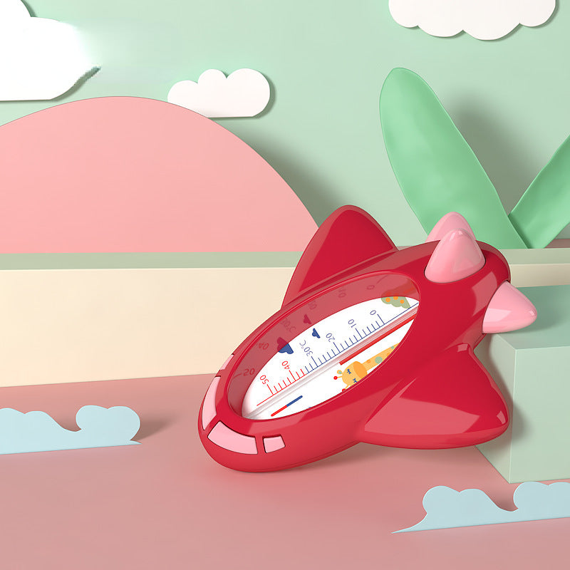 Dual Use Airplane Thermometer for Kids - Bath Time Fun