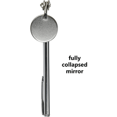 2pcs Harrier Inspection Mirror Telescoping Portable for Cramped Spaces
