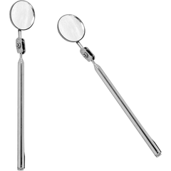 2pcs Harrier Inspection Mirror Telescoping Portable for Cramped Spaces